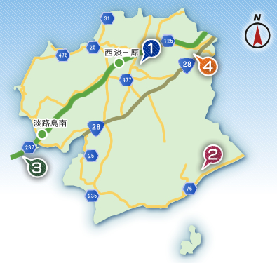 南あわじ市360°マップ