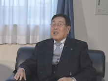 年頭の挨拶を述べる中田市長の写真です