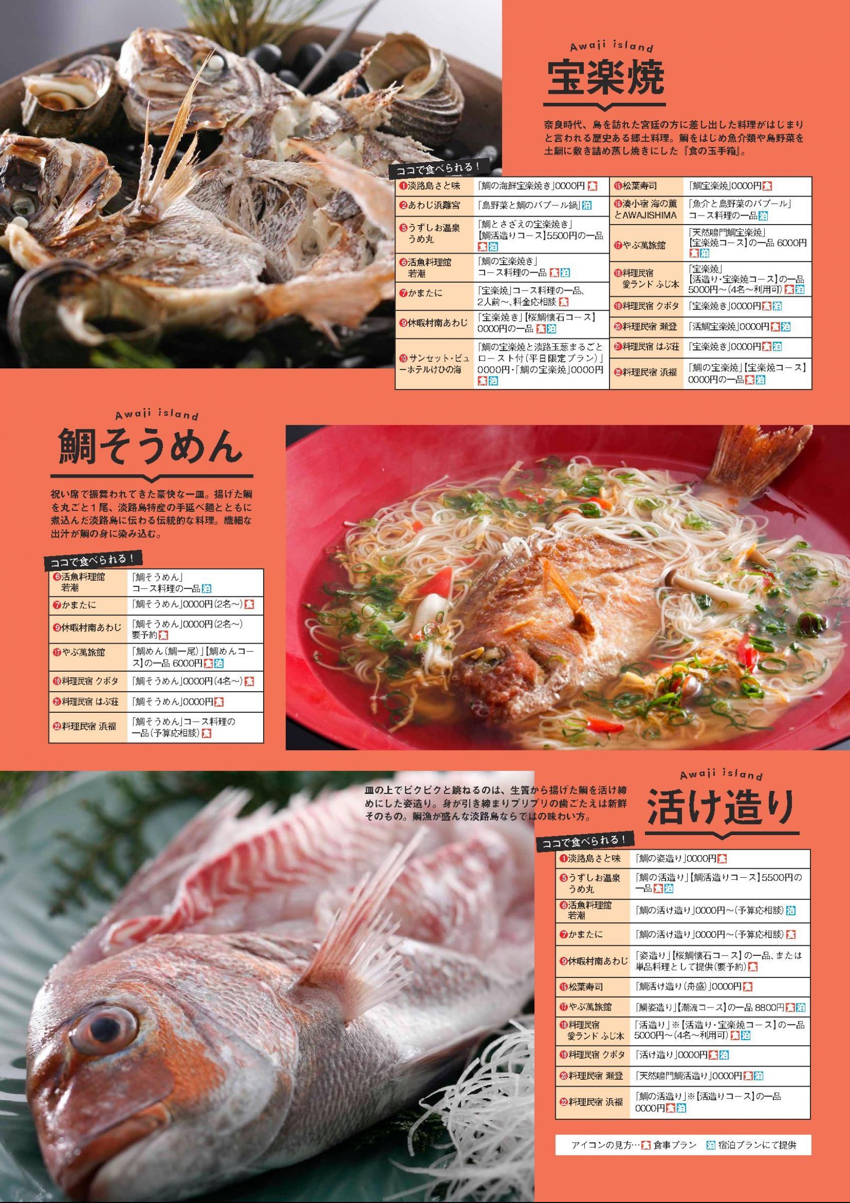 ウェブブック - 淡路島献上鯛 3ページ目