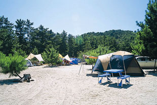 吹上浜キャンプ場の写真