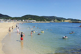 阿万海岸海水浴場の写真