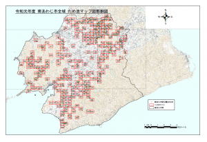 ため池マップ図郭割図