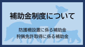 補助金制度について