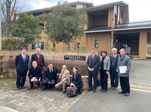 視察の模様③（公明党）