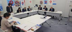 視察の模様②（市民連合クラブ）