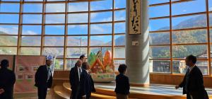 視察の模様⑩（市民連合クラブ）