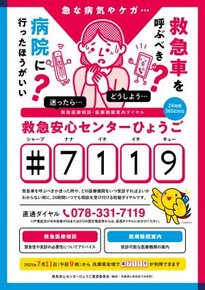 ＃7119チラシ表