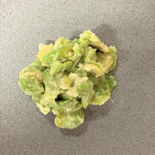 そら豆のチーズ和え