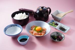 淡路島産サクラマス漬け醬油丼