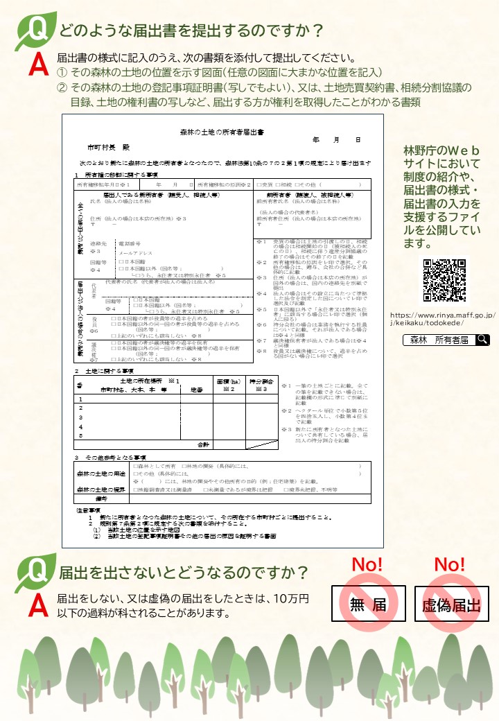 林野庁リーフレット2