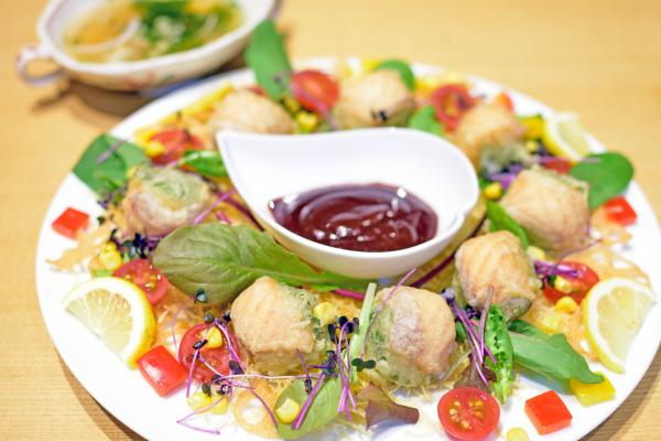 淡路島サクラマスコロッケ風変わり揚げ